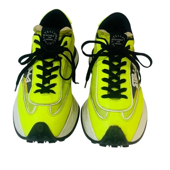 Stella McCartney Sneakers Acid Florescent Green - Picture 6 of 10
